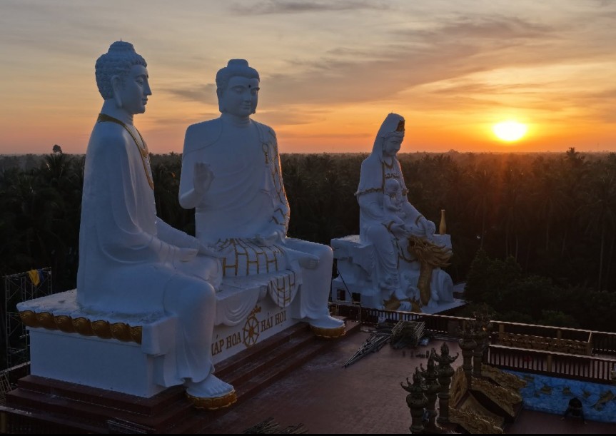 Đại Lễ Vu Lan Báo Hiếu Tại Chùa Liên Hoa - Mẹ Nam Hải Tiền Giang - ảnh 14