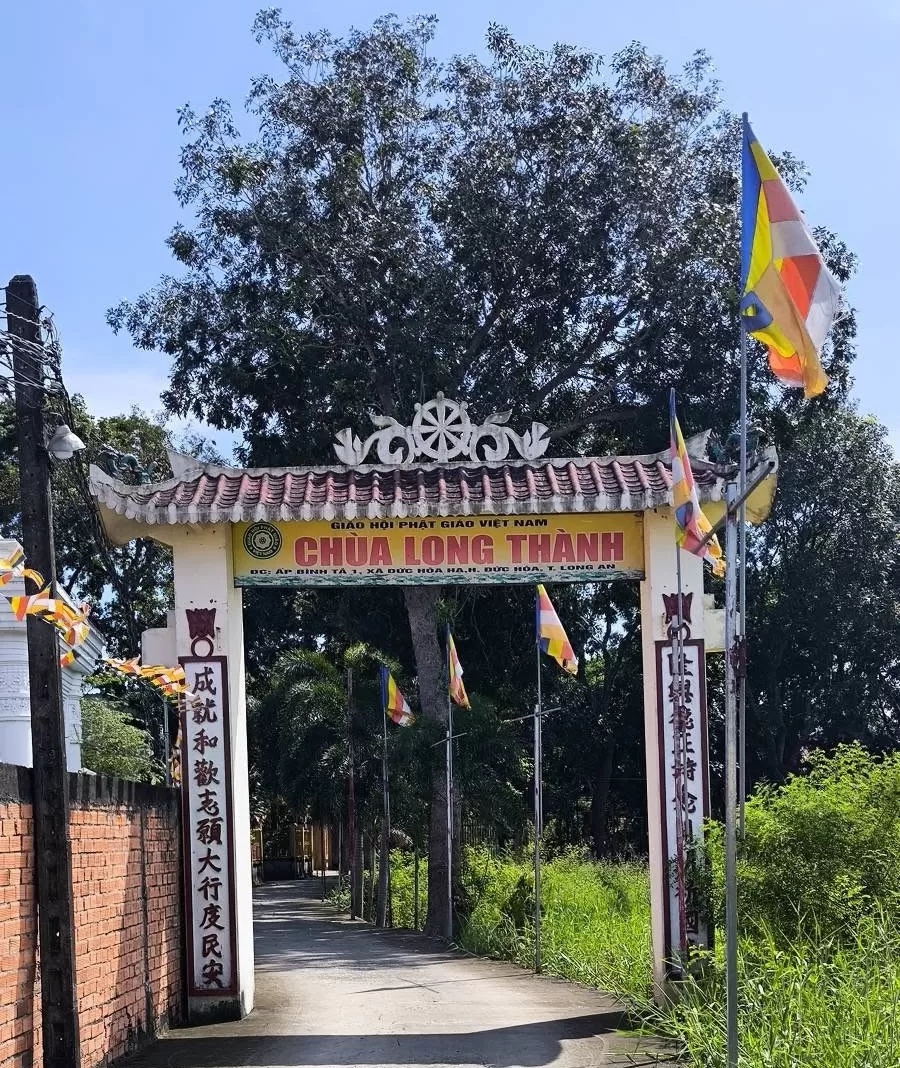 Chùa Long Thànhxã Đức Hòa - Tây Ninh - ảnh 3
