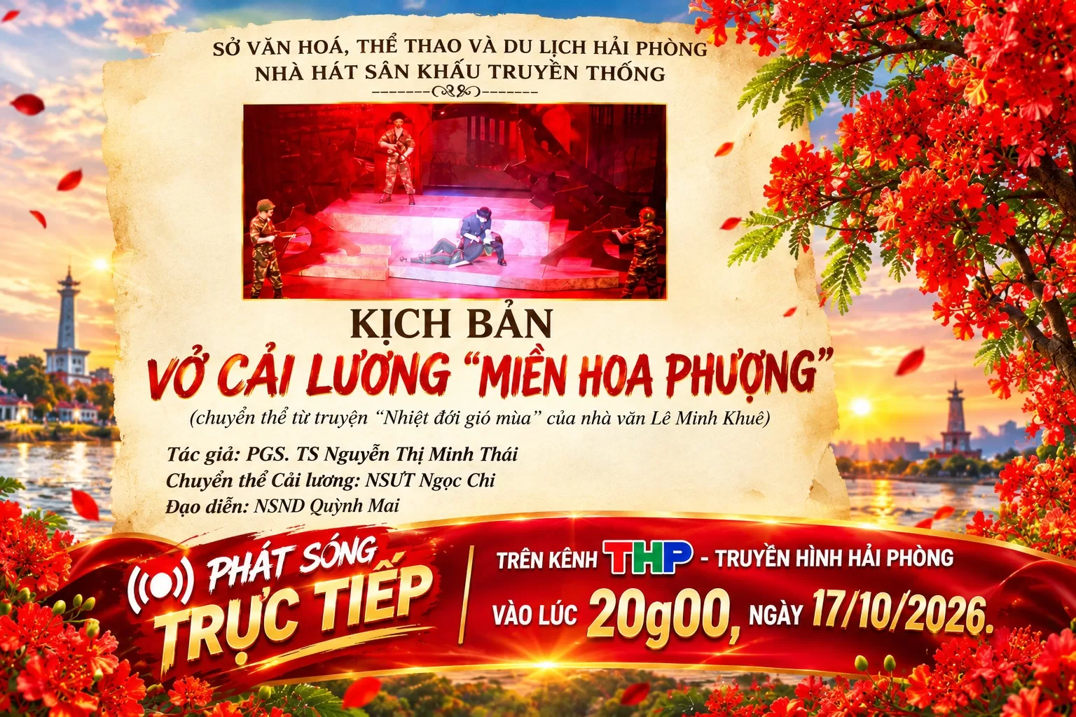 "Miền Hoa Phượng" Kỳ 2 - Khi Tiếng Ca Cải Lương Hòa Nhịp Cùng Nghĩa Tình Tổ Quốc