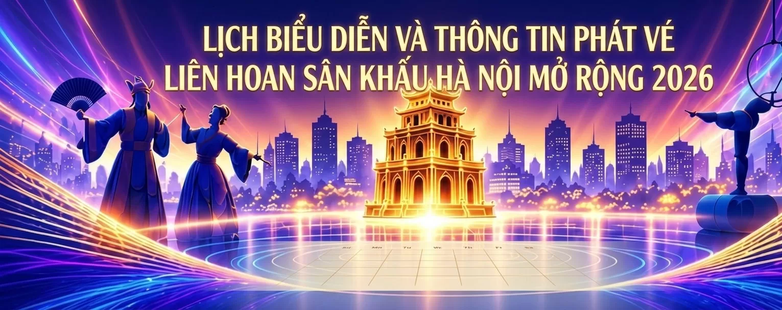 Lịch Biểu Diễn Và Thông Tin Phát Vé Liên Hoan Sân Khấu Hà Nội Mở Rộng 2026