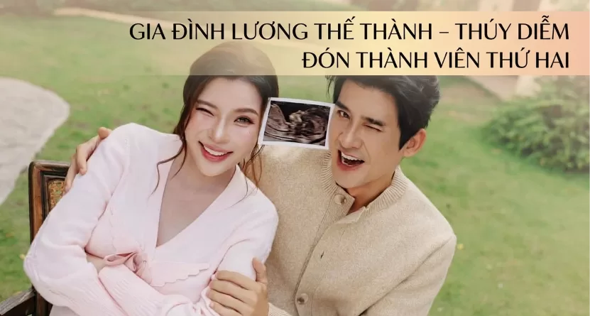 Gia Đình Lương Thế Thành – Thúy Diễm Đón Thành Viên Thứ Hai - ảnh 4