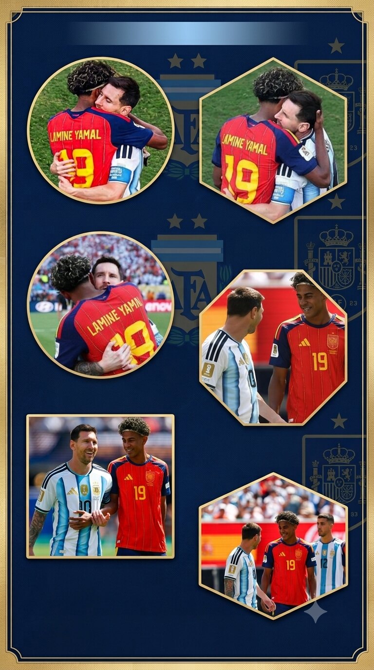 Những Hình Ảnh Đẹp Của Messi & Yamal - ảnh 3