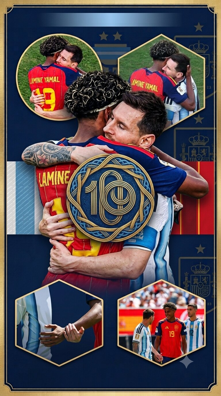 Những Hình Ảnh Đẹp Của Messi & Yamal - ảnh 2