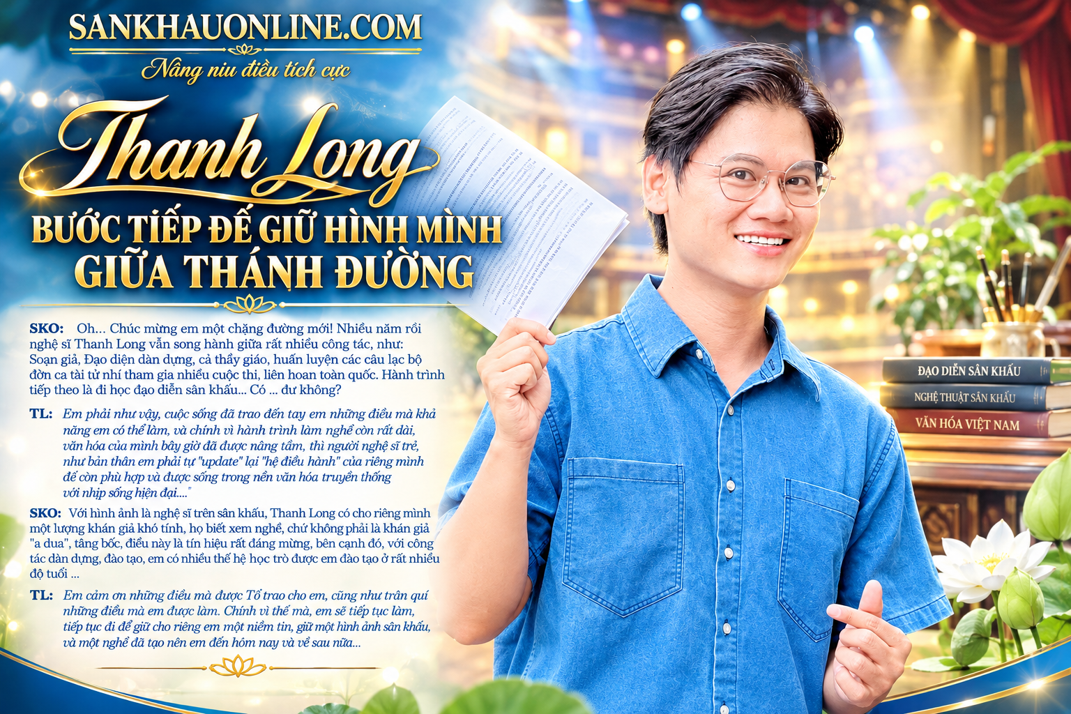 Nghệ Sĩ Trẻ Thanh Long: Bước Tiếp Để Giữ Hình Mình Giữa Thánh Đường - ảnh 7