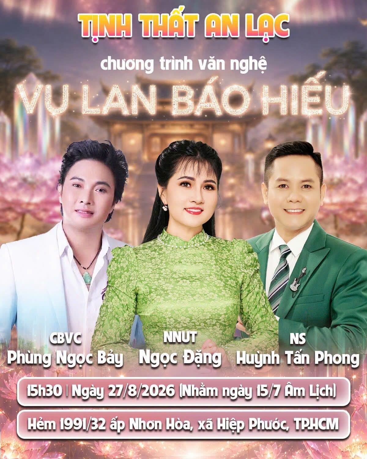 SÂN KHẤU MÙA VU LAN tháng 8 năm 2026 - ảnh 13