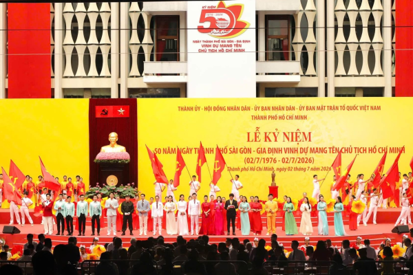 Tự hào 50 năm ngày Thành phố Sài Gòn - Gia Định vinh dự mang tên Chủ tịch Hồ Chí Minh (02/07/1976 - 02/07/2026)