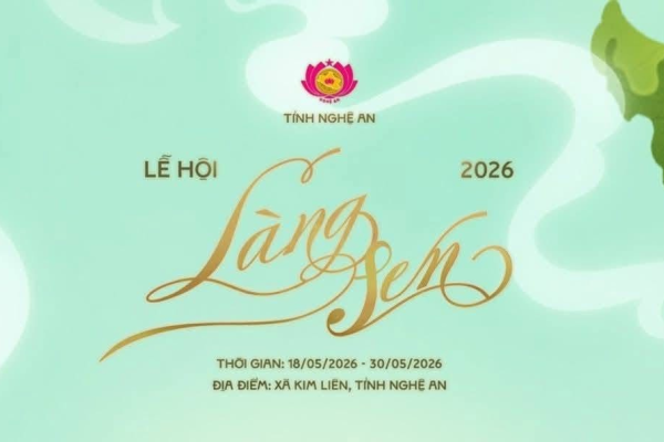 LỄ HỘI LÀNG SEN 2026.