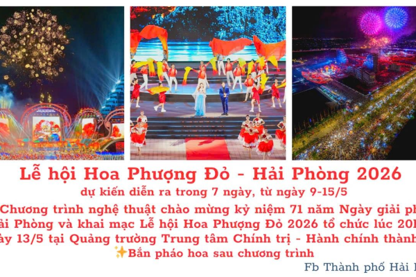 Lễ hội Hoa Phượng Đỏ 2026 