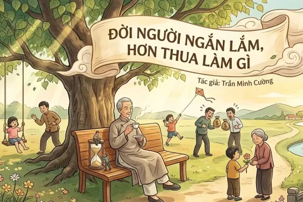 ĐỜI NGƯỜI NGẮN LẮM, HƠN THUA LÀM GÌ?