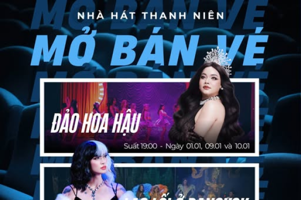 LỊCH DIỄN NHÀ HÁT THANH NIÊN THÁNG 01/2026