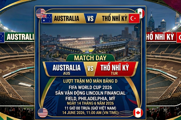KỲ 22: AUSTRALIA - THỔ NHĨ KỲ