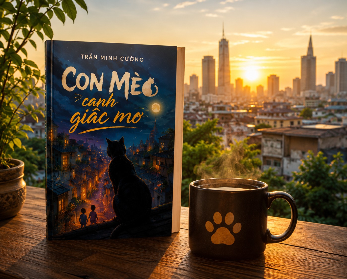 CON MÈO CANH GIẤC MƠ