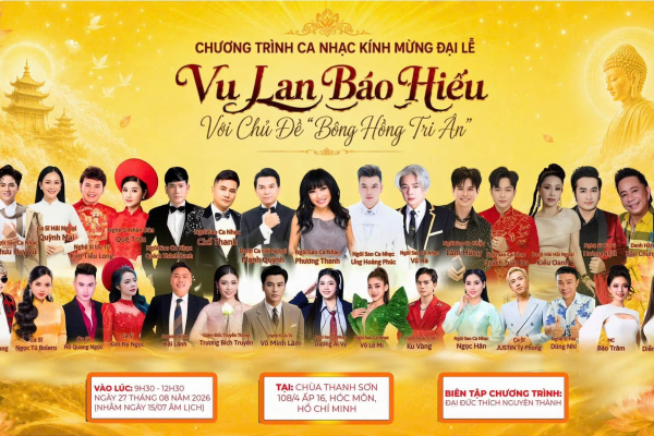 Chùa Thanh Sơn với đại lễ Vu Lan 