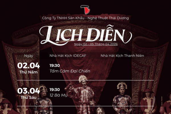 SK Kịch IDECAF & những kịch bản tháng 4.2026