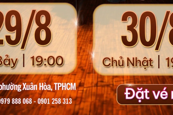 SK 5B  và các suất diễn tháng 8 năm 2026