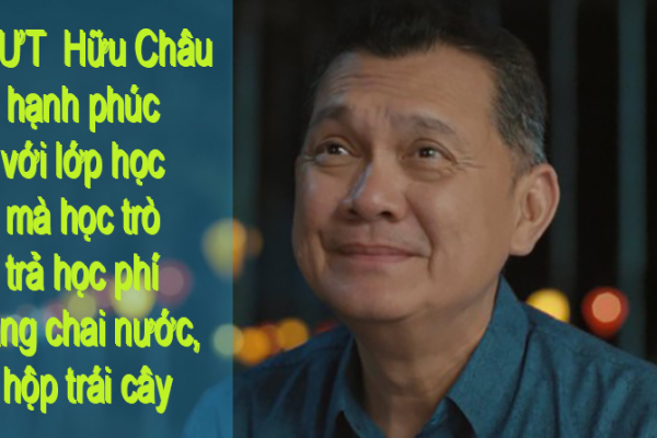 NSƯT  Hữu Châu có lớp học không học phí cho riêng mình