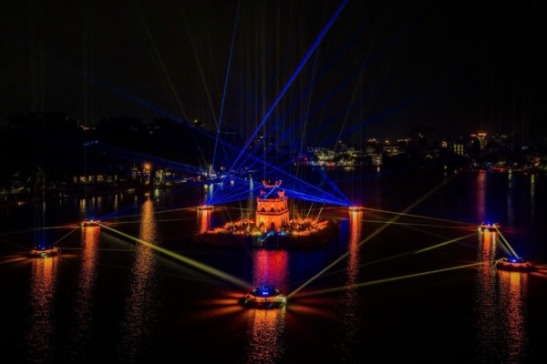 COUNTDOWN - CHÀO NĂM MỚI 2026 - KỲ 1: Hà Nội chiếu sáng nghệ thuật  Hồ Gươm - Tháp Rùa