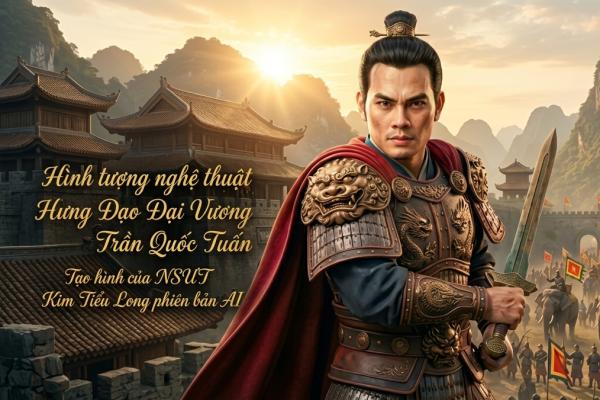 NSƯT Kim Tiểu Long và lần kỳ diệu hóa thân vào hình tượng Đức Thánh Trần Hưng Đạo