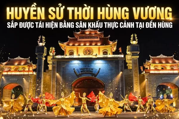 Huyền sử thời Hùng Vương sắp được tái hiện bằng sân khấu thực cảnh