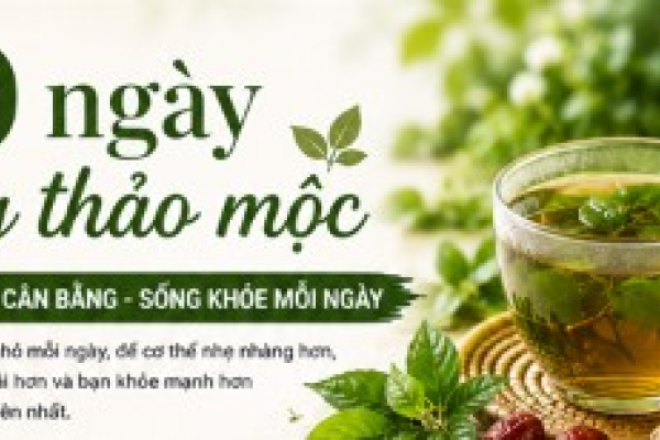 30 ngày uống thảo mộc